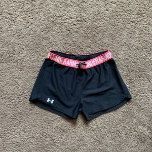 black under armour shorts